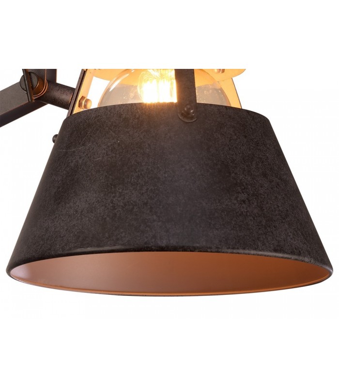 Wall Light 1 Light 40W E27, Oxide Metal - 7