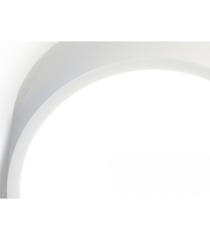Flush Wall Light Round 2x5W G9 LED (not incl.), Silver, IP44 - 5