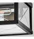 Monte Porch Ceiling Flush Black IP44-4