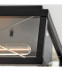 Monte Porch Ceiling Flush Black IP44-6