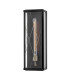 Monte Large Flush Wall Lantern Black IP44-1