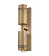 Pratt Up Down Spot Light Heritage Brass 3000K IP44-1