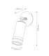 Pratt Spot Light Heritage Brass 3000K IP44-12