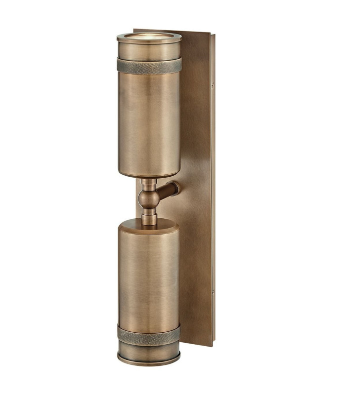 Pratt Up Down Spot Light Heritage Brass 3000K IP44-11