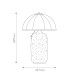 Crosby Table Lamp Satin Cream & Brushed Gold-3