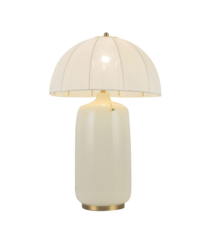 Crosby Table Lamp Satin Cream & Brushed Gold-10