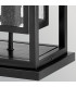 Republic Medium Pedestal Lantern Black IP44-6
