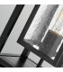 Republic Medium Pedestal Lantern Black IP44-7