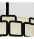 Sabina 4 Light Pendant Light Black-6