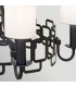 Sabina 5 Light Chandelier Black-3
