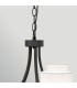 Sabina 5 Light Chandelier Black-5