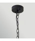 Sabina 5 Light Chandelier Black-6