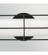 Saylor Medium Integrated LED Wall Light Matte Black 3000K IP44-4