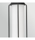 Saylor Medium Integrated LED Wall Light Matte Black 3000K IP44-5