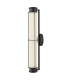 Saylor Medium Integrated LED Wall Light Matte Black 3000K IP44-8