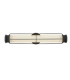Saylor Medium Integrated LED Wall Light Matte Black 3000K IP44-9