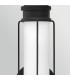 Saylor Small Integrated LED Wall Light Matte Black 3000K IP44-5