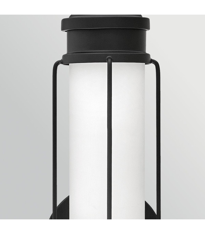 Saylor Small Integrated LED Wall Light Matte Black 3000K IP44-5