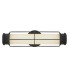 Saylor Small Integrated LED Wall Light Matte Black 3000K IP44-9