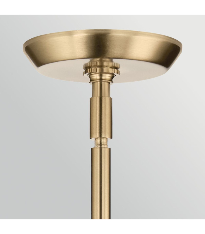 Cassius 4 Light Pendant Light Champagne Bronze 3000K-7