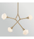 Cassius 4 Light Pendant Light Champagne Bronze 3000K-8