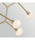 Cassius 8 Light Pendant Light Champagne Bronze 3000K-7