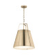 Etcher Large Pendant Light Champagne Bronze-1
