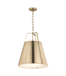 Etcher Large Pendant Light Champagne Bronze-1