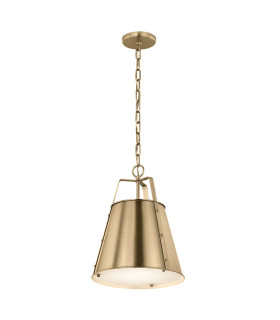 Etcher Medium Pendant Light Champagne Bronze-1