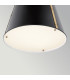 Etcher Medium Pendant Light Black & Brass-5