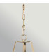 Etcher Medium Pendant Light Black & Brass-6