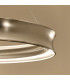 Larousse Integrated LED Large Pendant Light Champagne Bronze 2637K-4