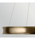 Larousse Integrated LED Large Pendant Light Champagne Bronze 2637K-7