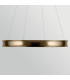 Larousse Integrated LED Large Pendant Light Champagne Bronze 2637K-8