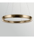 Larousse Integrated LED Large Pendant Light Champagne Bronze 2637K-9