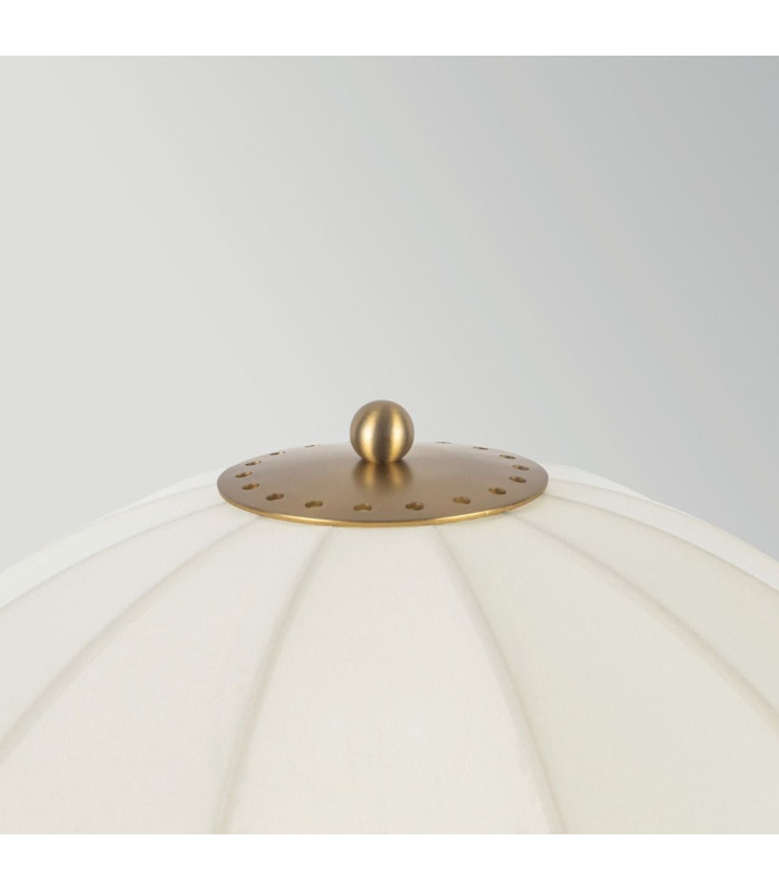 Crosby Table Lamp Satin Cream & Brushed Gold-4