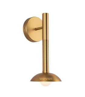 Arden Integrated LED Wall Light Brushed Gold 3000K-1