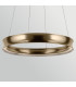 Larousse Integrated LED Medium Pendant Light Champagne Bronze 2665K-9