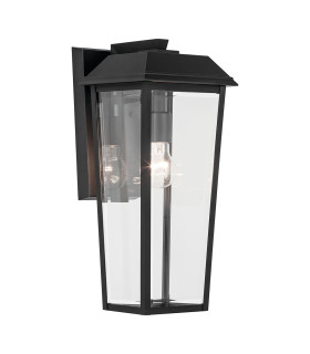 Mathus Medium Wall Lantern Black IP44-1