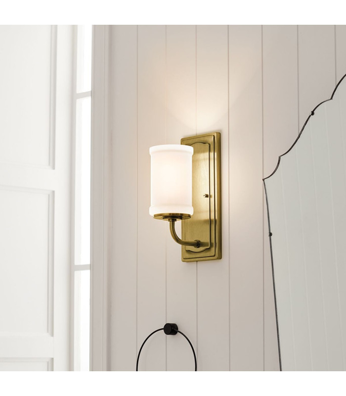 Vetivene Wall Light Natural Brass 3000K IP44-4