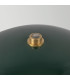 Poppy 12V Integrated LED Rechargeable Small Table Lamp Pine Green 3000K-5