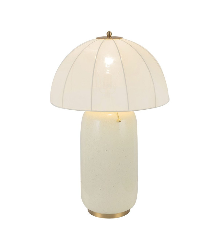 Crosby Table Lamp Satin Cream & Brushed Gold-9