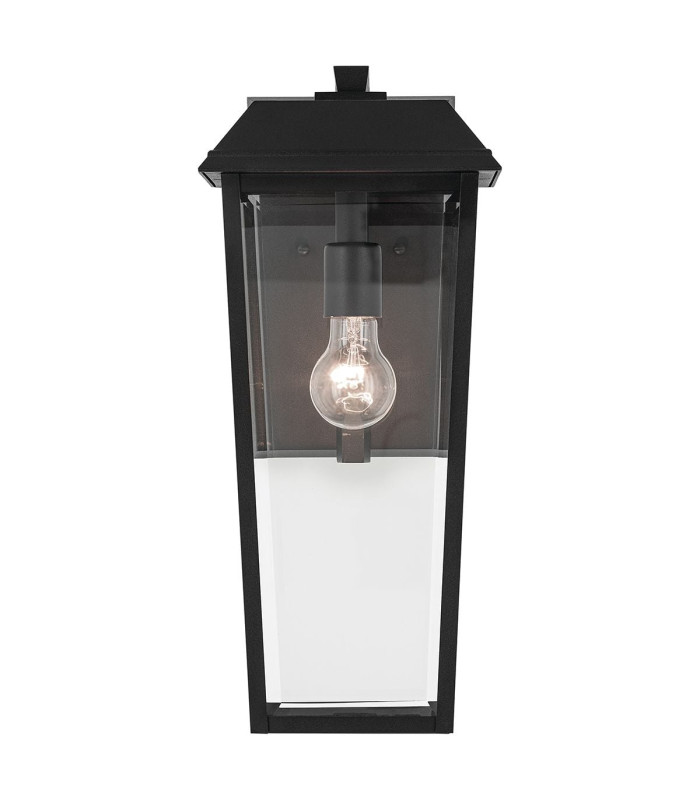 Mathus Medium Wall Lantern Black IP44-4