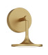 Issa Integrated LED Wall Light Brushed Gold 2861K IP44-1