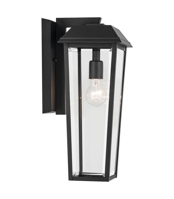 Mathus Medium Wall Lantern Black IP44-5