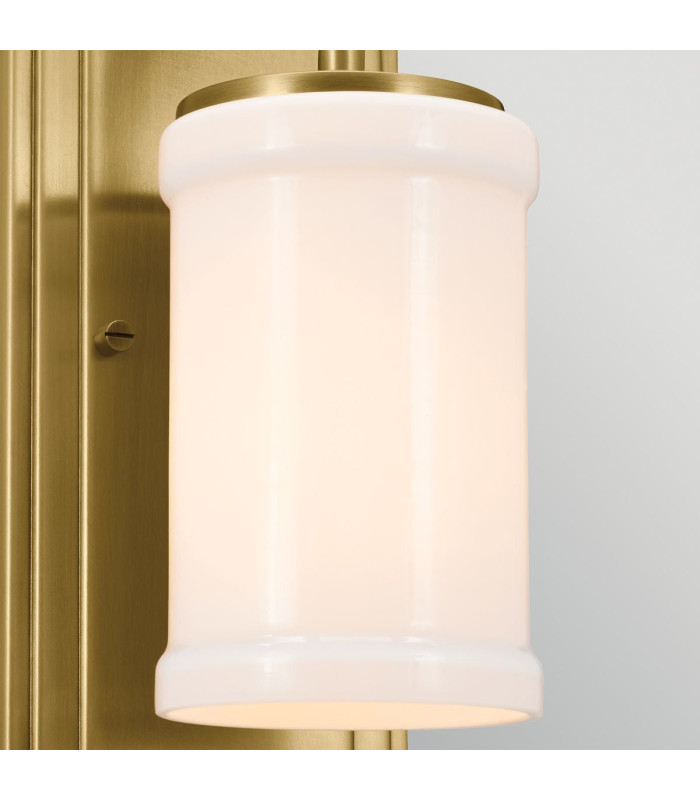 Vetivene Wall Light Natural Brass 3000K IP44-7