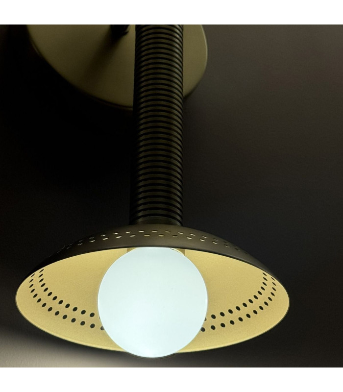 Arden Integrated LED Wall Light Brushed Gold 3000K-7