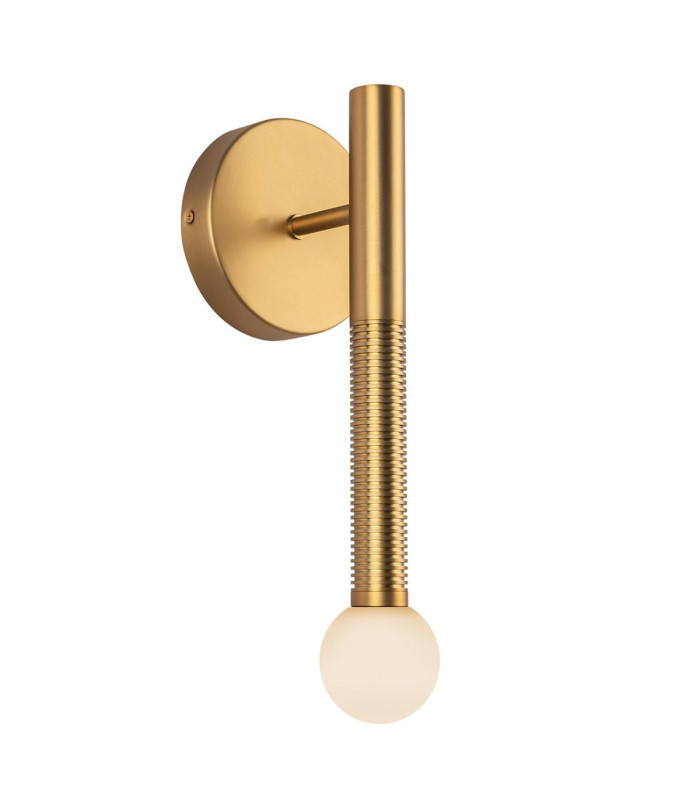 Arden Integrated LED Wall Light Brushed Gold 3000K-9