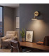 Issa Integrated LED Wall Light Brushed Gold 2861K IP44-4