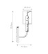 Brianna Wall Light Black-2